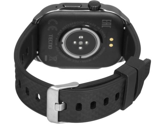 Смарт часы TECNO WATCH 3 ACTIVE ЧЕРНЫЙ (W03A)